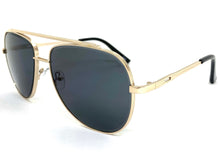 Oversized Classic Vintage Retro Style SUNGLASSES Large Gold Frame 5318