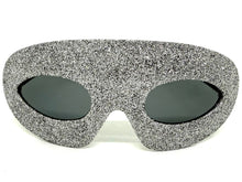 Vibrant Mardi Gras Party Club Beach Cruise Raver Festival SUNGLASSES Fun Shades Silver Glitter Frame 1238