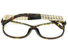 Oversized Classic Vintage Retro Cat Eye Style Clear Lens EYEGLASSES Large Tortoise Frame 89060