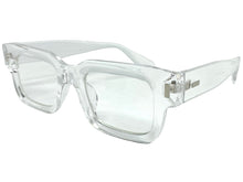 Classic Vintage Retro Style Blue Light Blocking Computer EYEGLASSES Thick Square Clear Frame 80844