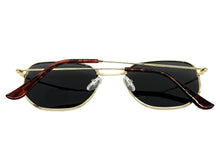 Classic Elegant Vintage Retro Style POLARIZED SUNGLASSES Gold Frame - Dark Lens 3021