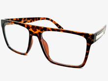 Classy Elegant Modern Contemporary Style Clear Lens Blue Light Block Computer EYEGLASSES Tortoise Frame 15011