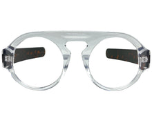 Oversized Classic Vintage Retro Style Large Round Lensless Eye Glasses- Frame Only NO Lens 541096