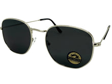 Classic Elegant Vintage Retro Style POLARIZED SUNGLASSES Silver Frame - Dark Lens 3021