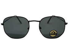 Classic Elegant Vintage Retro Style POLARIZED SUNGLASSES Black Frame - Dark Lens 3021