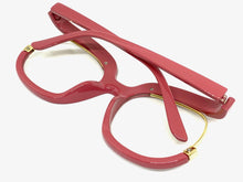 Oversized Classic Vintage RETRO Style Clear Lens EYEGLASSES Pink Optical Frame - RX Capable 1459