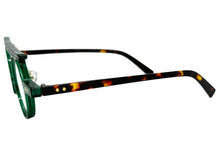 Classic Sophisticated Vintage Retro Style Clear Lens EYEGLASSES Round Green Optical Frame 2996