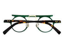 Classic Sophisticated Vintage Retro Style Clear Lens EYEGLASSES Round Green Optical Frame 2996