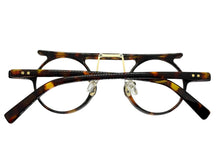 Classic Sophisticated Vintage Retro Style Clear Lens EYEGLASSES Round Tortoise Optical Frame 2996