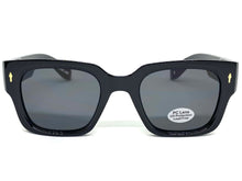 Classic Vintage Retro Style SUNGLASSES Thick Square Black Frame 5434