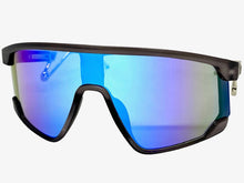 Oversized Retro Sporty Wrap Around Style SUNGLASSES Large Gray Frame B0273