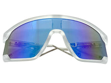 Oversized Retro Sporty Wrap Around Style SUNGLASSES Large Frosted Frame B0273