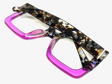 Oversized Vintage Retro Style Clear Lens EYEGLASSES Large Square Optical Frame - RX Capable 1256