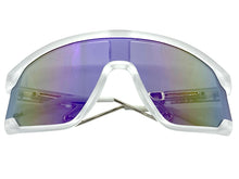 Oversized Retro Sporty Wrap Around Style SUNGLASSES Large Frosted Frame B0273