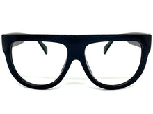 Oversized Vintage Retro Style Large Thick Black Lensless Eye Glasses- Frame Only NO Lens 6520