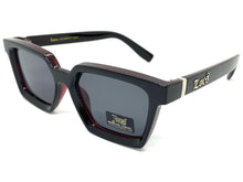 Classic Biker Gangster Hardcore LOCS SUNGLASSES Square Black & Red Frame 91211