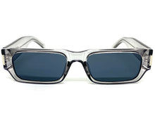 Classic Vintage Retro Style SUNGLASSES Thick Rectangular Gray Frame C003