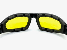 Motorcycle Biker Day or Night Riding PADDED SUNGLASSES Safety Eyewear 6277