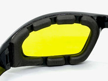 Motorcycle Biker Day or Night Riding PADDED SUNGLASSES Safety Eyewear 6277