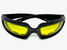 Motorcycle Biker Day or Night Riding PADDED SUNGLASSES Safety Eyewear 6277