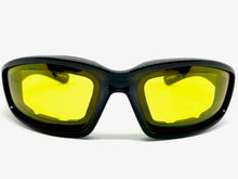 Motorcycle Biker Day or Night Riding PADDED SUNGLASSES Safety Eyewear 6277