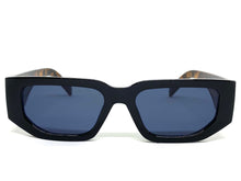 Classic Modern Retro Style SUNGLASSES Black & Tortoise Frame 80388