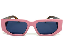 Classic Modern Retro Style SUNGLASSES Pink & Tortoise Frame 80388