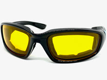 Motorcycle Biker Day or Night Riding PADDED SUNGLASSES Safety Eyewear 6327