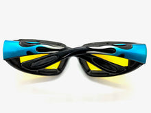 Motorcycle Biker Day or Night Riding PADDED SUNGLASSES Safety Eyewear 6327