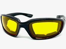 Motorcycle Biker Day or Night Riding PADDED SUNGLASSES Safety Eyewear 6327
