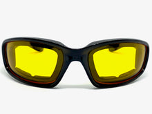 Motorcycle Biker Day or Night Riding PADDED SUNGLASSES Safety Eyewear 6327