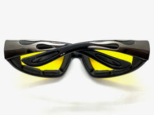 Motorcycle Biker Day or Night Riding PADDED SUNGLASSES Safety Eyewear 6327