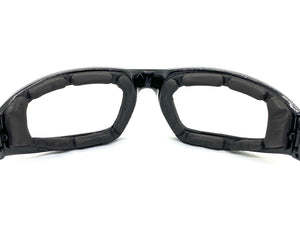 Motorcycle Biker Day or Night Riding PADDED SUNGLASSES Safety Eyewear 6327