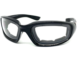 Motorcycle Biker Day or Night Riding PADDED SUNGLASSES Safety Eyewear 6327