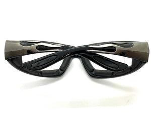 Motorcycle Biker Day or Night Riding PADDED SUNGLASSES Safety Eyewear 6327