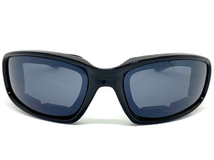 Motorcycle Biker Day or Night Riding PADDED SUNGLASSES Safety Eyewear 6327