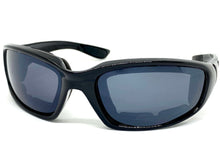 Motorcycle Biker Day or Night Riding PADDED SUNGLASSES Safety Eyewear 6327