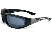 Motorcycle Biker Day or Night Riding PADDED SUNGLASSES Safety Eyewear 6327