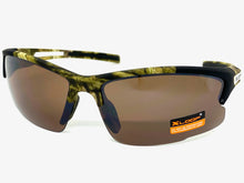 Tactial Military Sporty Wrap Around Style SUNGLASSES Camouflage Frame 2585
