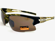 Tactial Military Sporty Wrap Around Style SUNGLASSES Camouflage Frame 2585