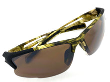 Tactial Military Sporty Wrap Around Style SUNGLASSES Camouflage Frame 2585