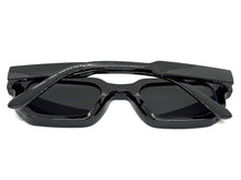 Classic Vintage Retro Style SUNGLASSES Geometric Black Frame - Dark Lens 80791