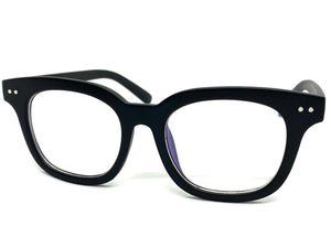Classic Vintage Retro Style Clear Lens EYEGLASSES Black Fashion Frame 81259