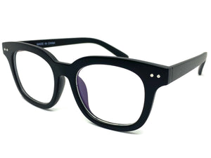 Classic Vintage Retro Style Clear Lens EYEGLASSES Black Fashion Frame 81259