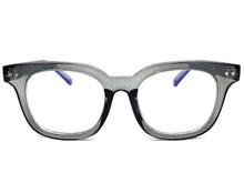 Classic Vintage Retro Style Clear Lens EYEGLASSES Gray Fashion Frame 81259