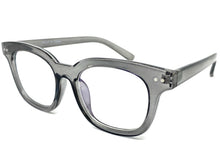 Classic Vintage Retro Style Clear Lens EYEGLASSES Gray Fashion Frame 81259