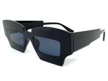 Classic Modern Retro Raver Party SUNGLASSES Funky Black Frame L043