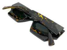 Classic Modern Retro Raver Party SUNGLASSES Funky Tortoise Frame L043