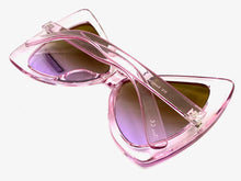 Oversized Retro Bow Shaped SUNGLASSES Large Pink Frame 6317
