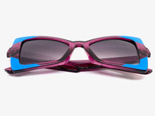 Oversized Exaggerated Funky Vintage Retro Style SUNGLASSES Large Violet Frame E2125